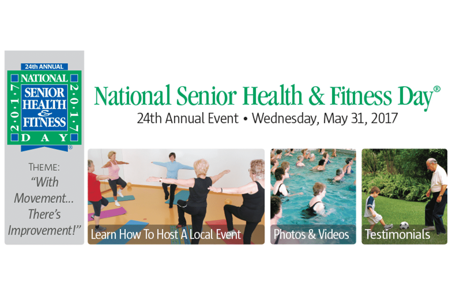 National Senior Health and Fitness Day 2017