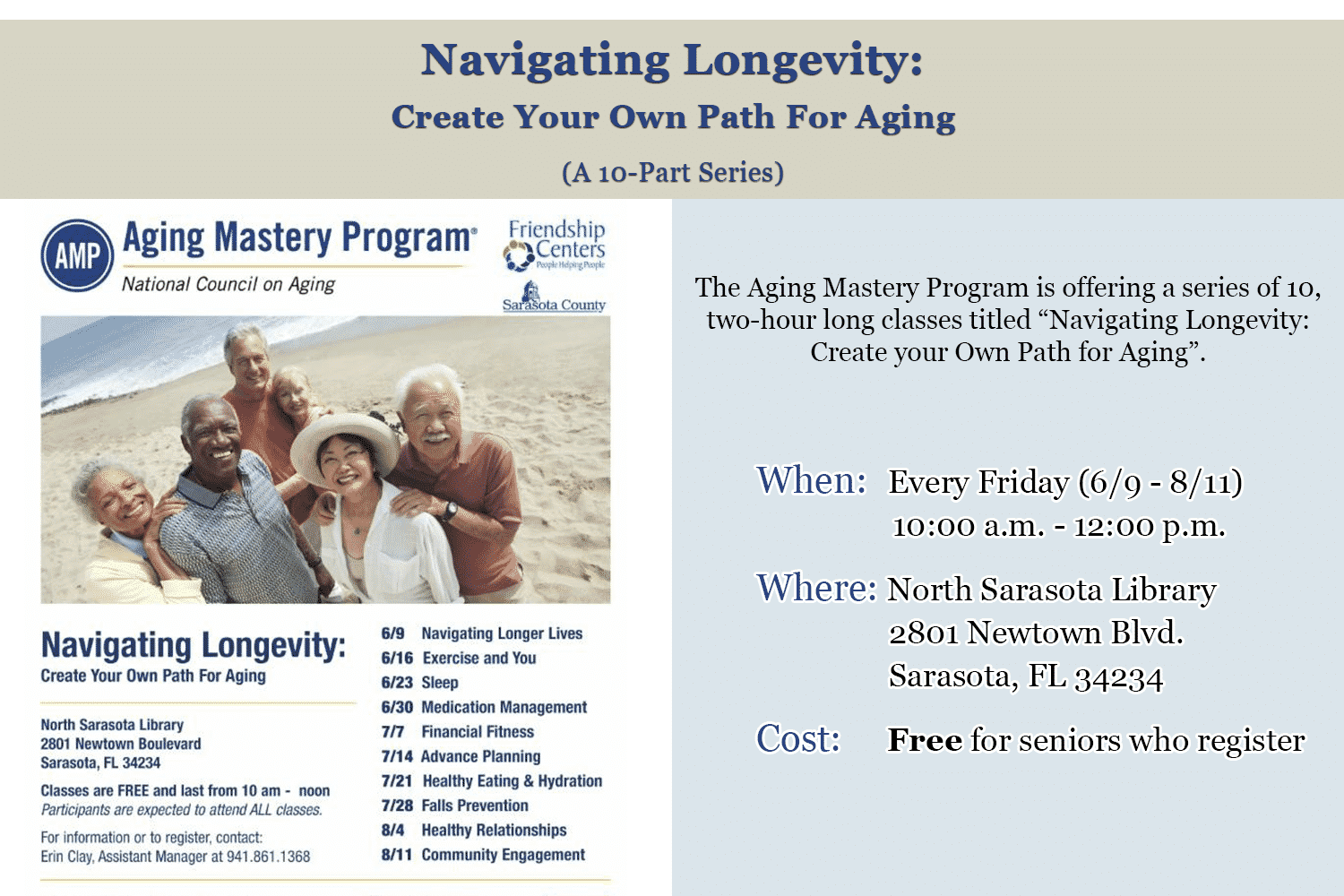 Navigating Longevity (A 10-Part Series)
