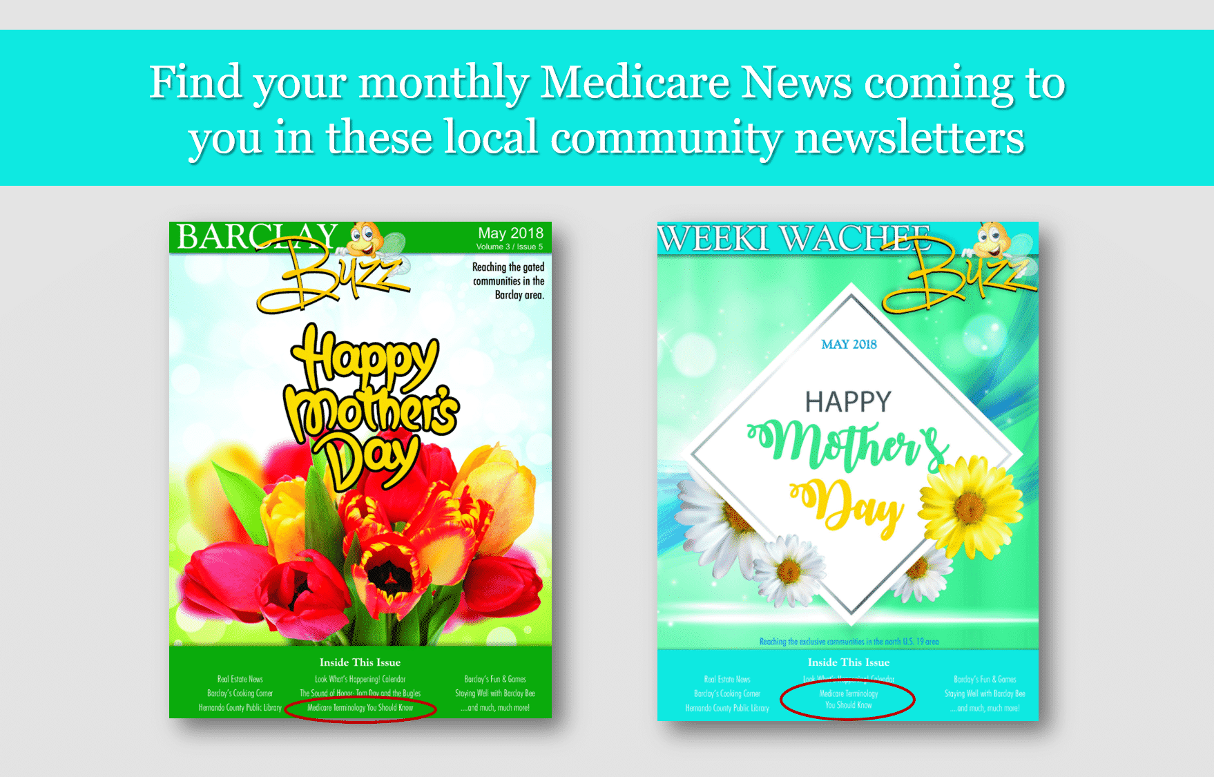 May 2018 Monthly Medicare News & Community Events