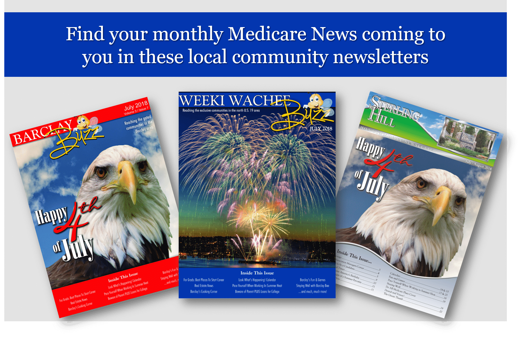 July 2018 Monthly Medicare News & Community Events
