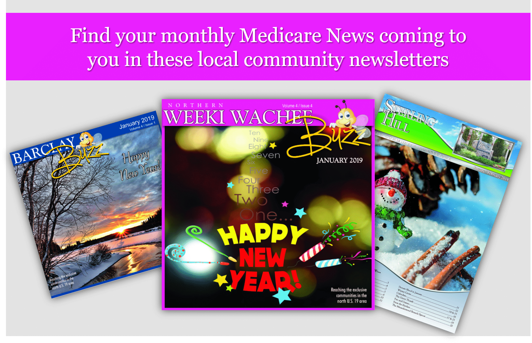 January 2019 Monthly Medicare News & Community Events