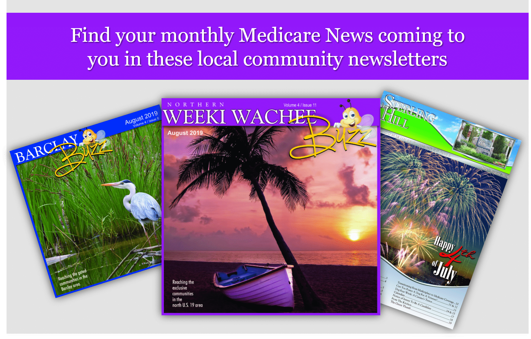 August 2019 Monthly Medicare News & Community Events
