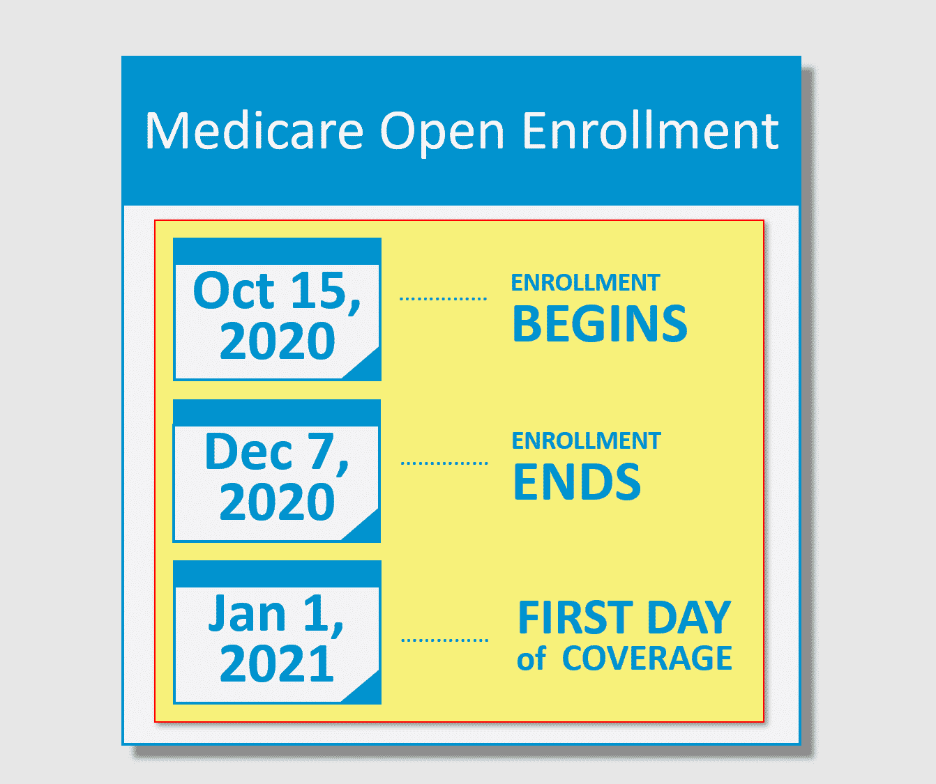 Medicare Open Enrollment begins October 15 Legacy Health Insurance